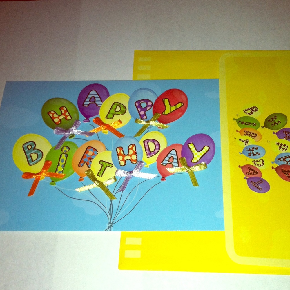 Kids custom Happy Birthday Cards